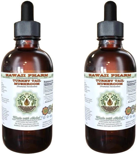 HAWAIIPHARM - HawaiiPharm Turkey Tail Mushroom Alcohol-Free Liquid Extract 120Ml. - The Red Vitamin MX - Suplementos Alimenticios - {{ shop.shopifyCountryName }}
