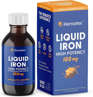 HEMATEX - Hematex Liquid Iron Supplement 100Mg. 118Ml. - The Red Vitamin MX - Suplementos Alimenticios - {{ shop.shopifyCountryName }}