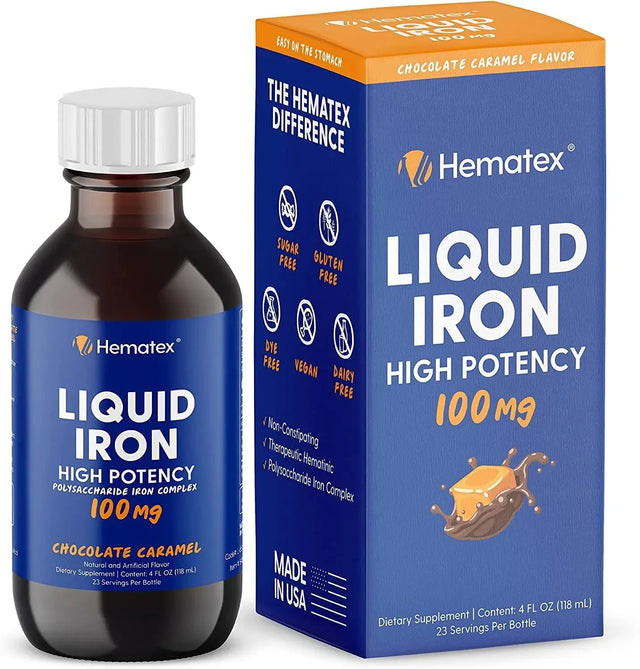 HEMATEX - Hematex Liquid Iron Supplement 100Mg. 118Ml. - The Red Vitamin MX - Suplementos Alimenticios - {{ shop.shopifyCountryName }}