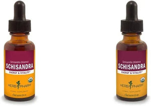 HERB PHARM - Herb Pharm Certified Organic Schisandra Berry Liquid Extract 30Ml. 2 Pack - The Red Vitamin MX - Suplementos Alimenticios - {{ shop.shopifyCountryName }}