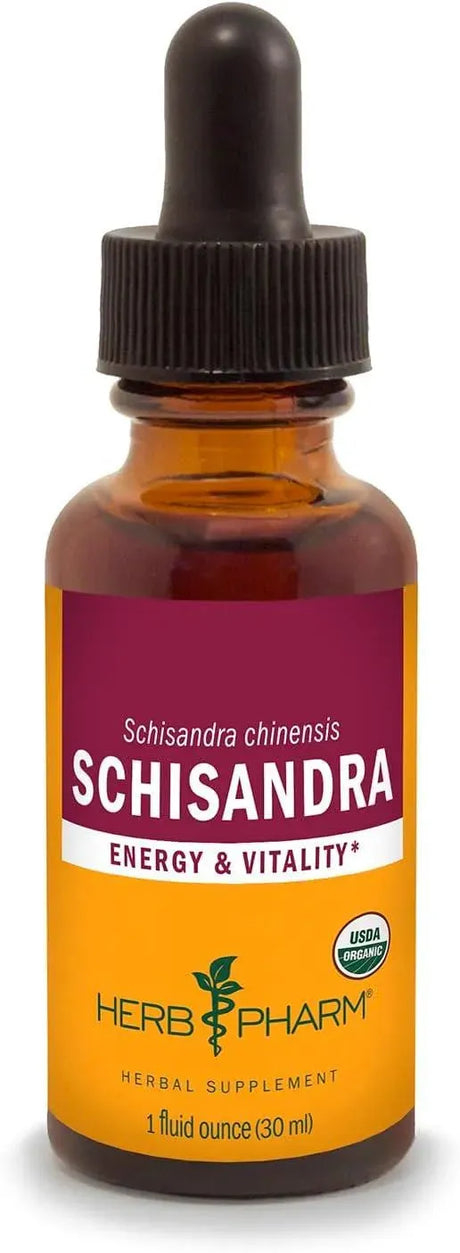 HERB PHARM - Herb Pharm Certified Organic Schisandra Berry Liquid Extract 30Ml. - The Red Vitamin MX - Suplementos Alimenticios - {{ shop.shopifyCountryName }}