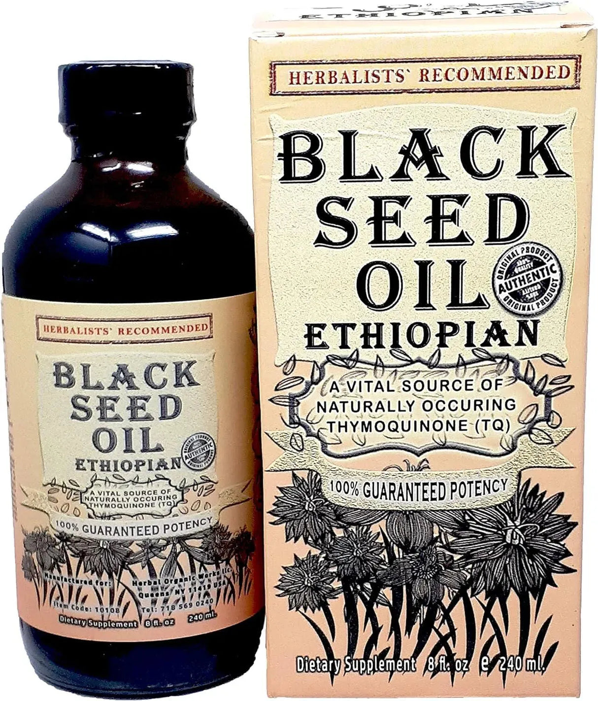 HERBAL ORGANIC WORKS - Herbal Organic Works Black Seed Oil 240Ml. - The Red Vitamin MX - Suplementos Alimenticios - {{ shop.shopifyCountryName }}