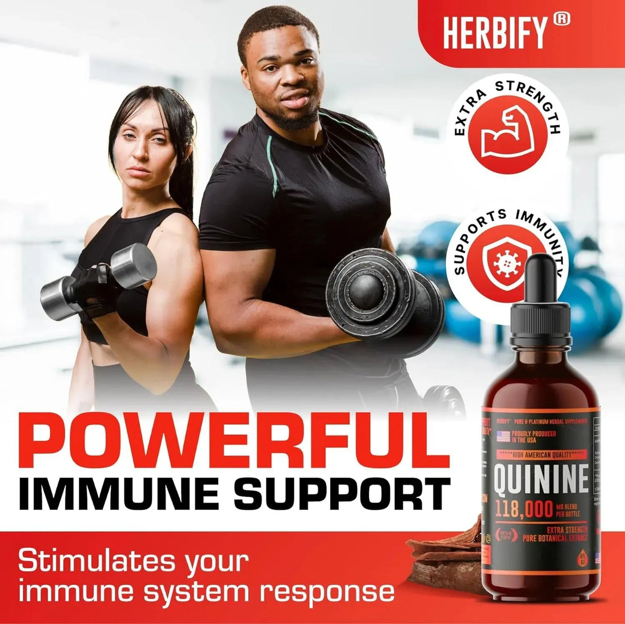 HERBIFY - Herbify Quinine Tincture 120Ml. - The Red Vitamin MX - Suplementos Alimenticios - {{ shop.shopifyCountryName }}