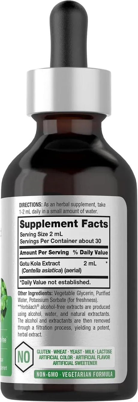 HORBAACH - Horbaach Gotu Kola Extract 59Ml. - The Red Vitamin MX - Suplementos Alimenticios - {{ shop.shopifyCountryName }}