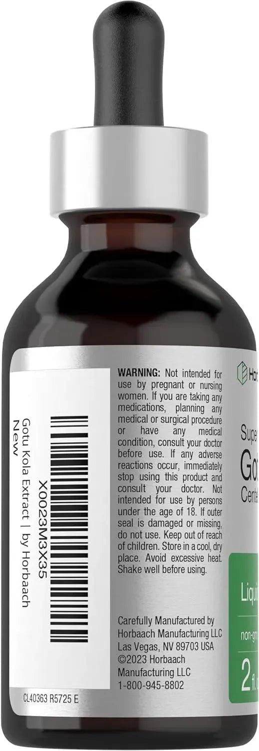 HORBAACH - Horbaach Gotu Kola Extract 59Ml. - The Red Vitamin MX - Suplementos Alimenticios - {{ shop.shopifyCountryName }}