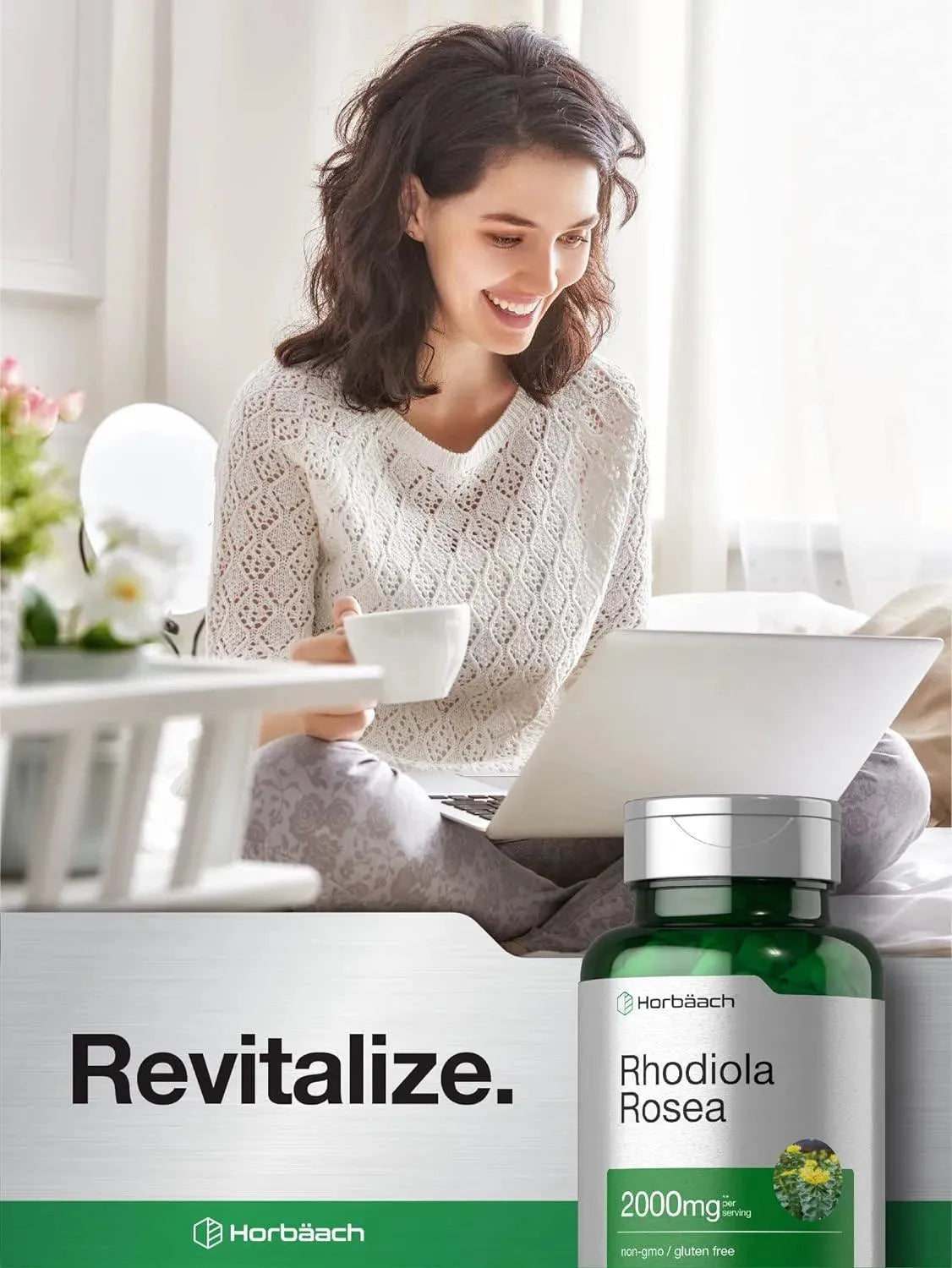 HORBAACH - Horbaach Rhodiola Rosea 2000Mg. 180 Capsulas - The Red Vitamin MX - Suplementos Alimenticios - {{ shop.shopifyCountryName }}