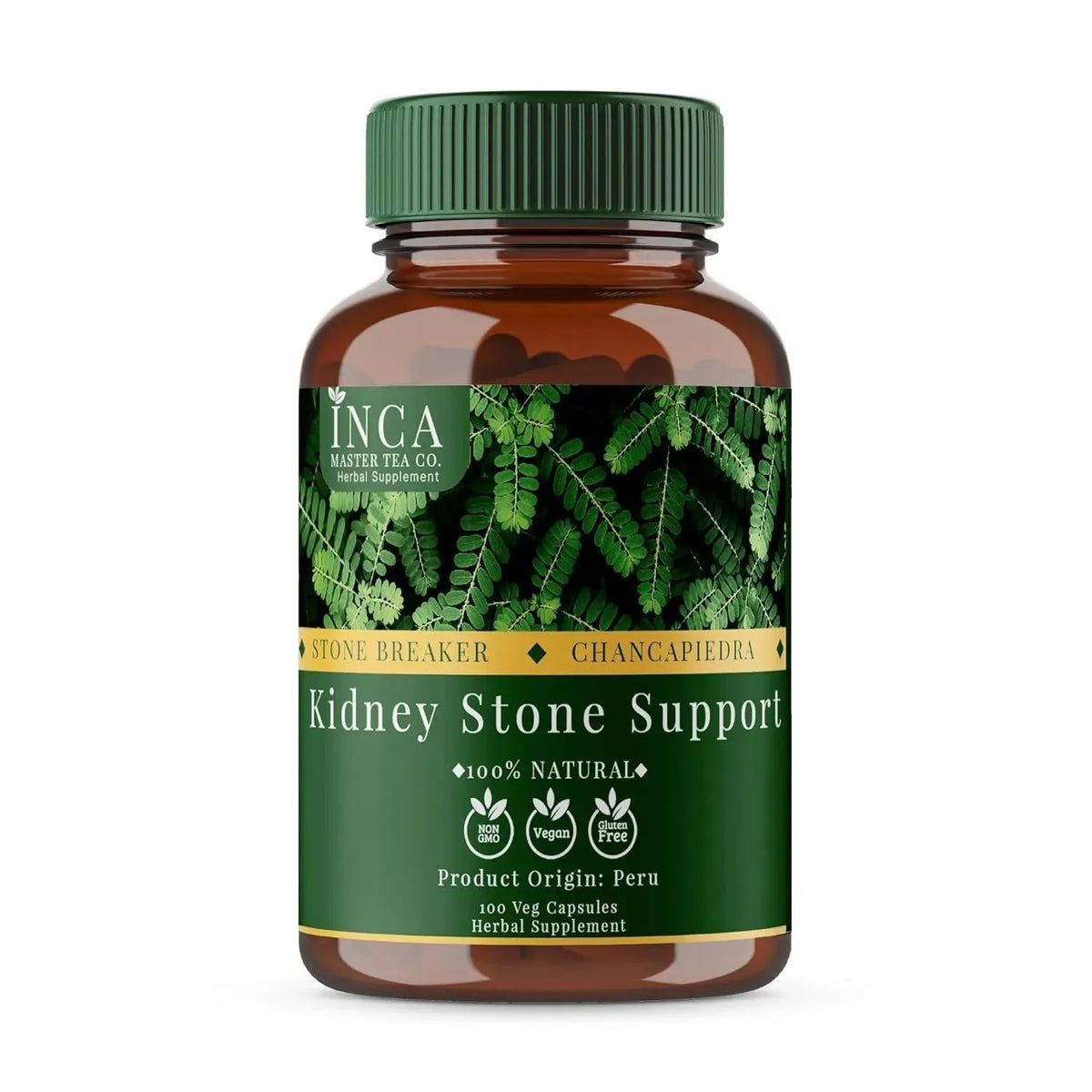 INCA MASTER TEA Kidney Support 100 Capsulas – The Red Vitamin MX