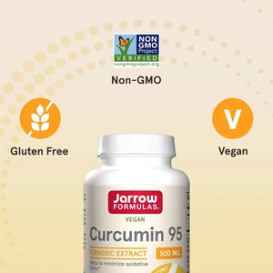 JARROW FORMULAS - Jarrow Formulas Curcumin 95 500Mg. 120 Capsulas - The Red Vitamin MX - Suplementos Alimenticios - {{ shop.shopifyCountryName }}