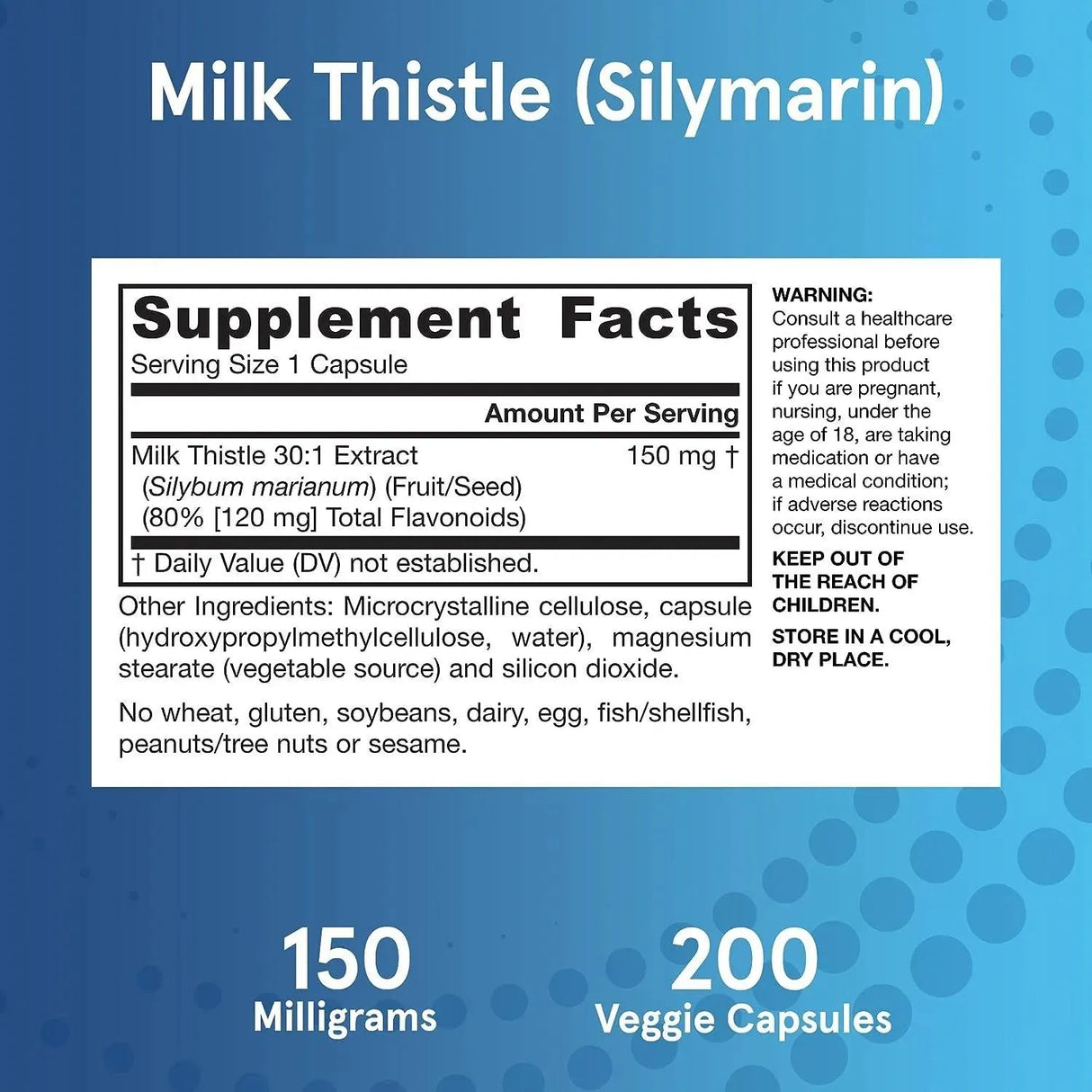 JARROW FORMULAS - Jarrow Formulas Milk Thistle 150Mg. 200 Capsulas - The Red Vitamin MX - Suplementos Alimenticios - {{ shop.shopifyCountryName }}
