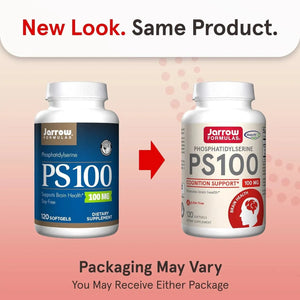 JARROW FORMULAS - Jarrow Formulas PS100 Phosphatidylserine 100Mg. 120 Capsulas Blandas - The Red Vitamin MX - Suplementos Alimenticios - {{ shop.shopifyCountryName }}