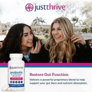 JUST THRIVE - Just Thrive Probiotic & Antioxidant 30 Capsulas - The Red Vitamin MX - Suplementos Alimenticios - {{ shop.shopifyCountryName }}