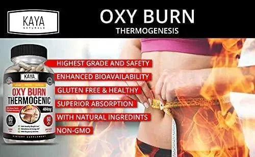 KAYA NATURALS - Kaya Naturals Oxy Burn Supreme Fat Burner 60 Capsulas - The Red Vitamin MX - Suplementos Alimenticios - {{ shop.shopifyCountryName }}