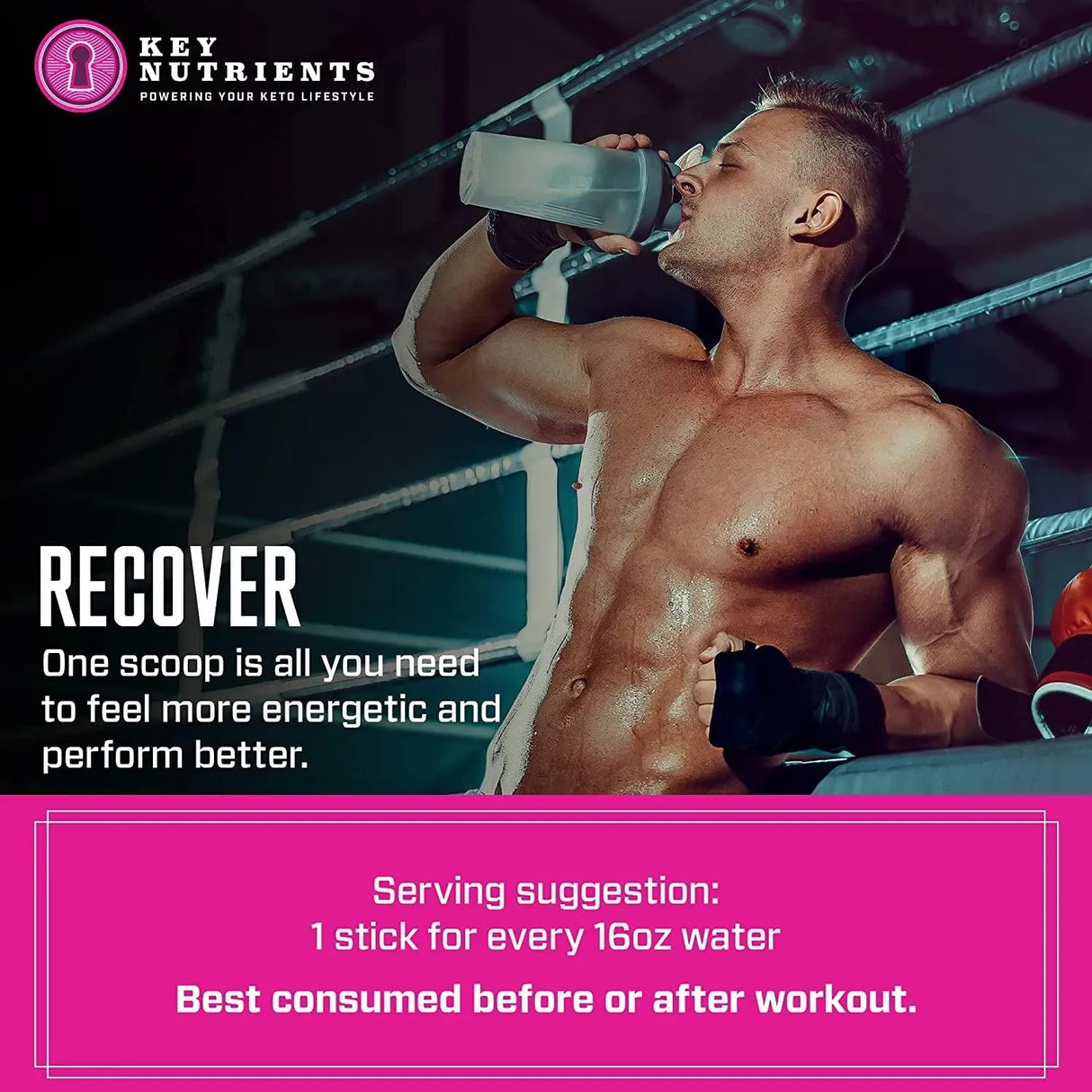 KEY NUTRIENTS - Key Nutrients Electrolytes Hydration Packets Juicy Raspberry 20 Paquetes - The Red Vitamin MX - Suplementos Alimenticios - {{ shop.shopifyCountryName }}