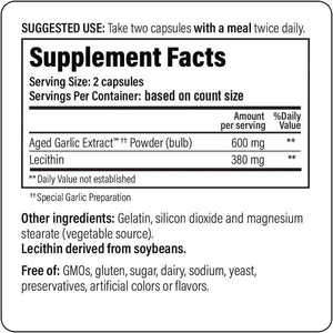KYOLIC - Kyolic Aged Garlic Extract Formula 104 Cholesterol Health 300 Capsulas - The Red Vitamin MX - Suplementos Alimenticios - {{ shop.shopifyCountryName }}