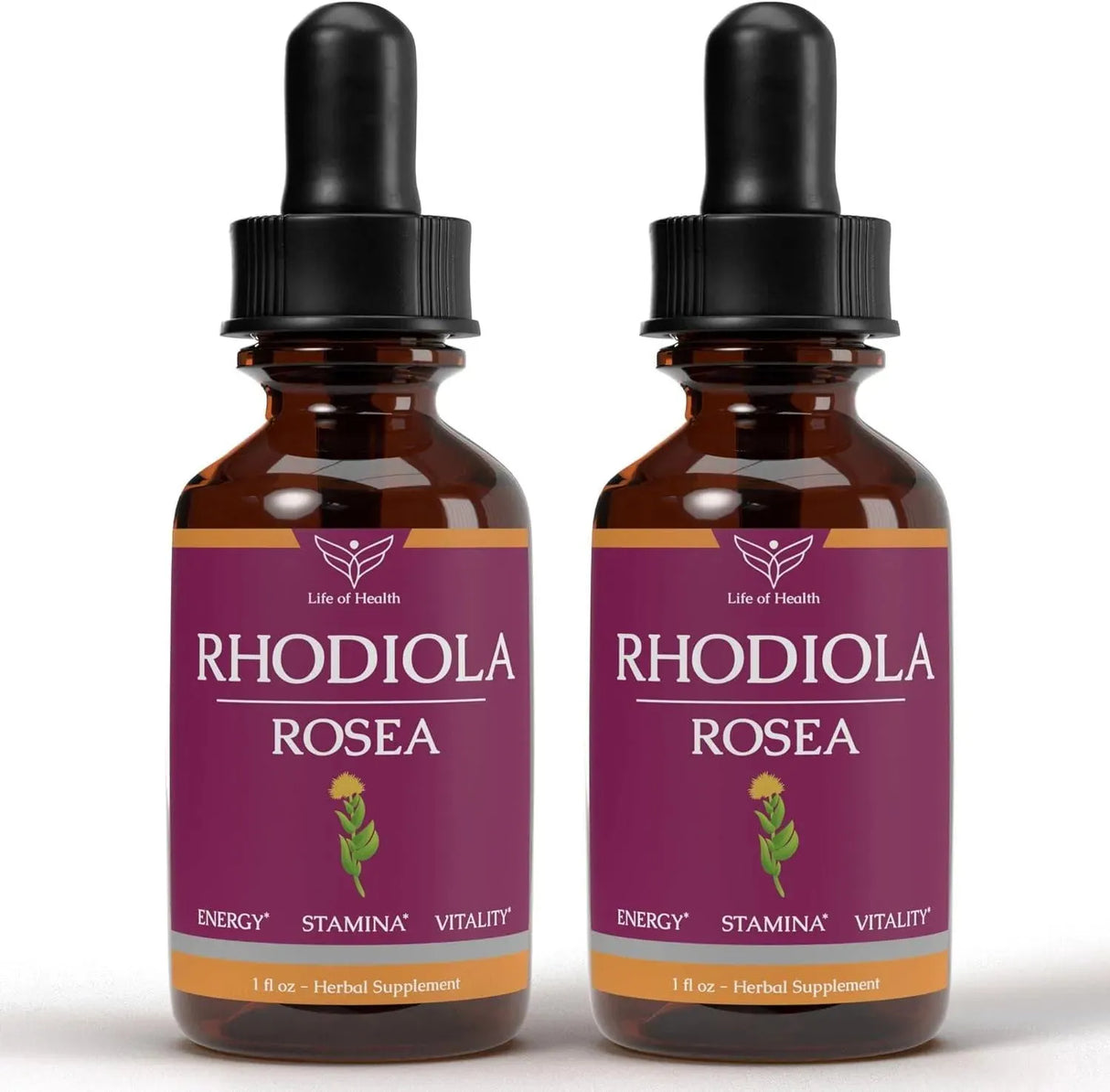 LIFE OF HEALTH - Life of Health Rhodiola Rosea Tincture 1 Fl.Oz. 2 Pack - The Red Vitamin MX - Suplementos Alimenticios - {{ shop.shopifyCountryName }}
