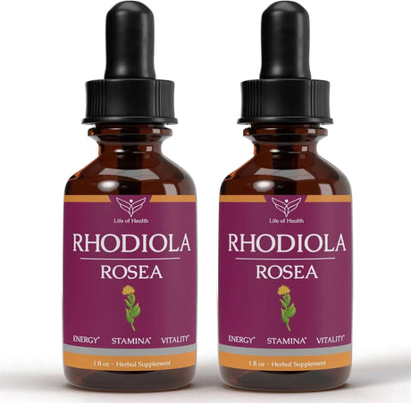 LIFE OF HEALTH - Life of Health Rhodiola Rosea Tincture 1 Fl.Oz. 2 Pack - The Red Vitamin MX - Suplementos Alimenticios - {{ shop.shopifyCountryName }}