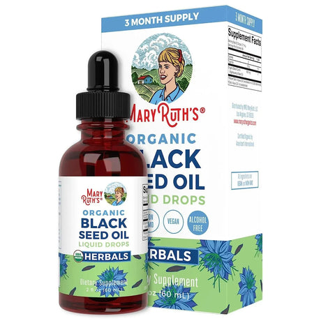 MARY RUTH ORGANICS - MaryRuth's Black Cumin Seed Oil 60Ml. - The Red Vitamin MX - Suplementos Alimenticios - {{ shop.shopifyCountryName }}