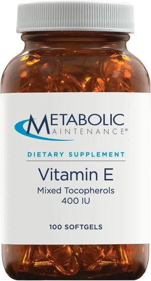METABOLIC MANTENANCE - Metabolic Maintenance Vitamin E Complex 400 IU 100 Capsulas - The Red Vitamin MX - Suplementos Alimenticios - {{ shop.shopifyCountryName }}
