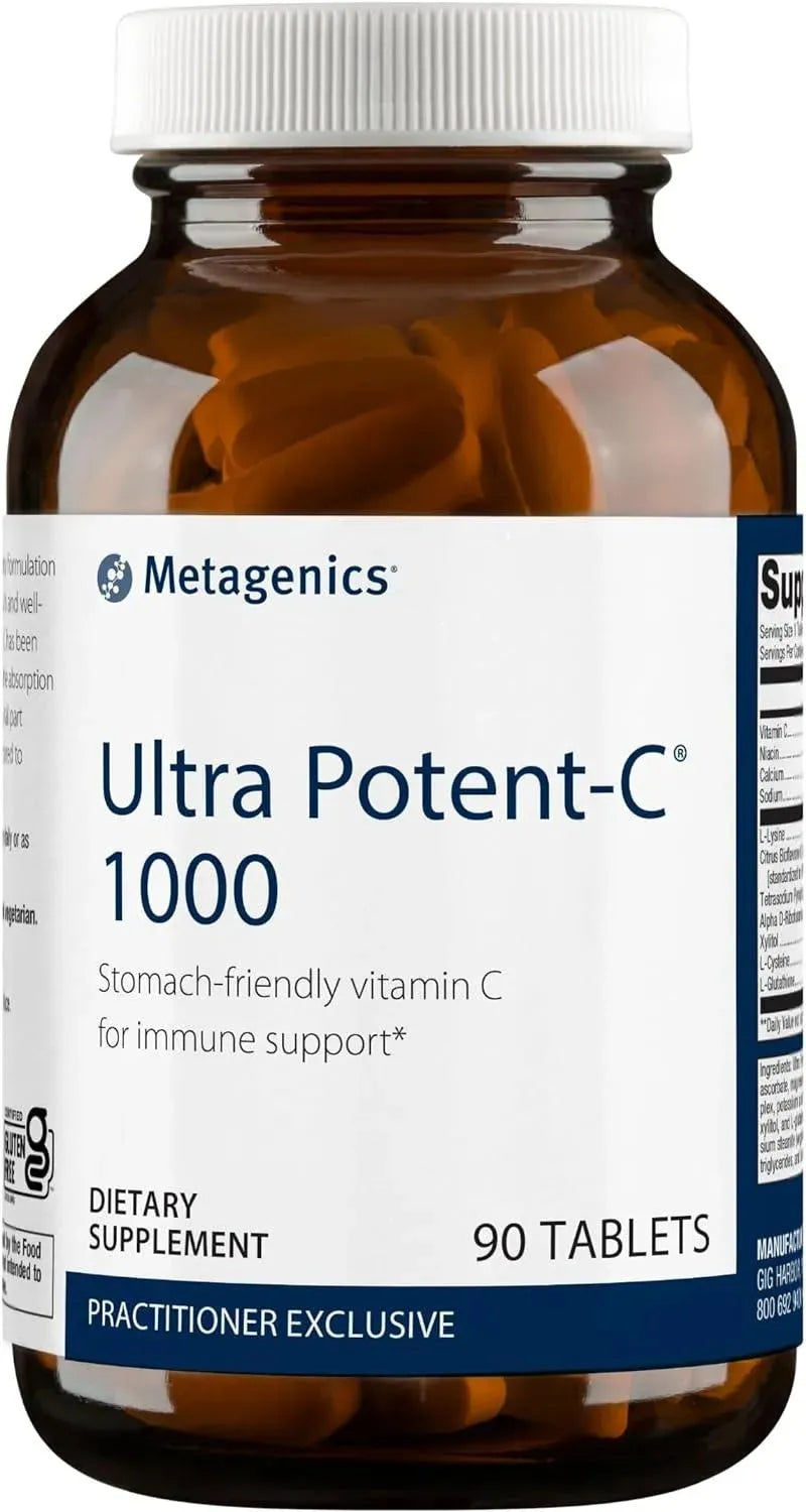 METAGENICS - Metagenics Ultra Potent-C 1000 90 Tabletas - The Red Vitamin MX - Suplementos Alimenticios - {{ shop.shopifyCountryName }}