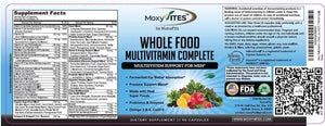 MOXYVITES - MoxyVites Mens Multivitamins 90 Capsulas - The Red Vitamin MX - Suplementos Alimenticios - {{ shop.shopifyCountryName }}