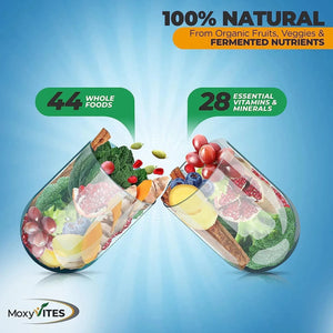 MOXYVITES - MoxyVites Mens Multivitamins 90 Capsulas - The Red Vitamin MX - Suplementos Alimenticios - {{ shop.shopifyCountryName }}