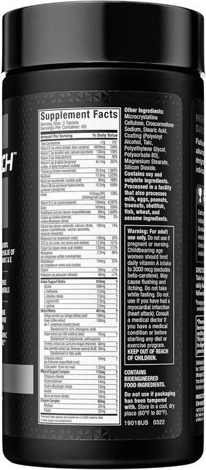 MUSCLETECH - MuscleTech Multivitamin 180 Tabletas - The Red Vitamin MX - Suplementos Alimenticios - {{ shop.shopifyCountryName }}