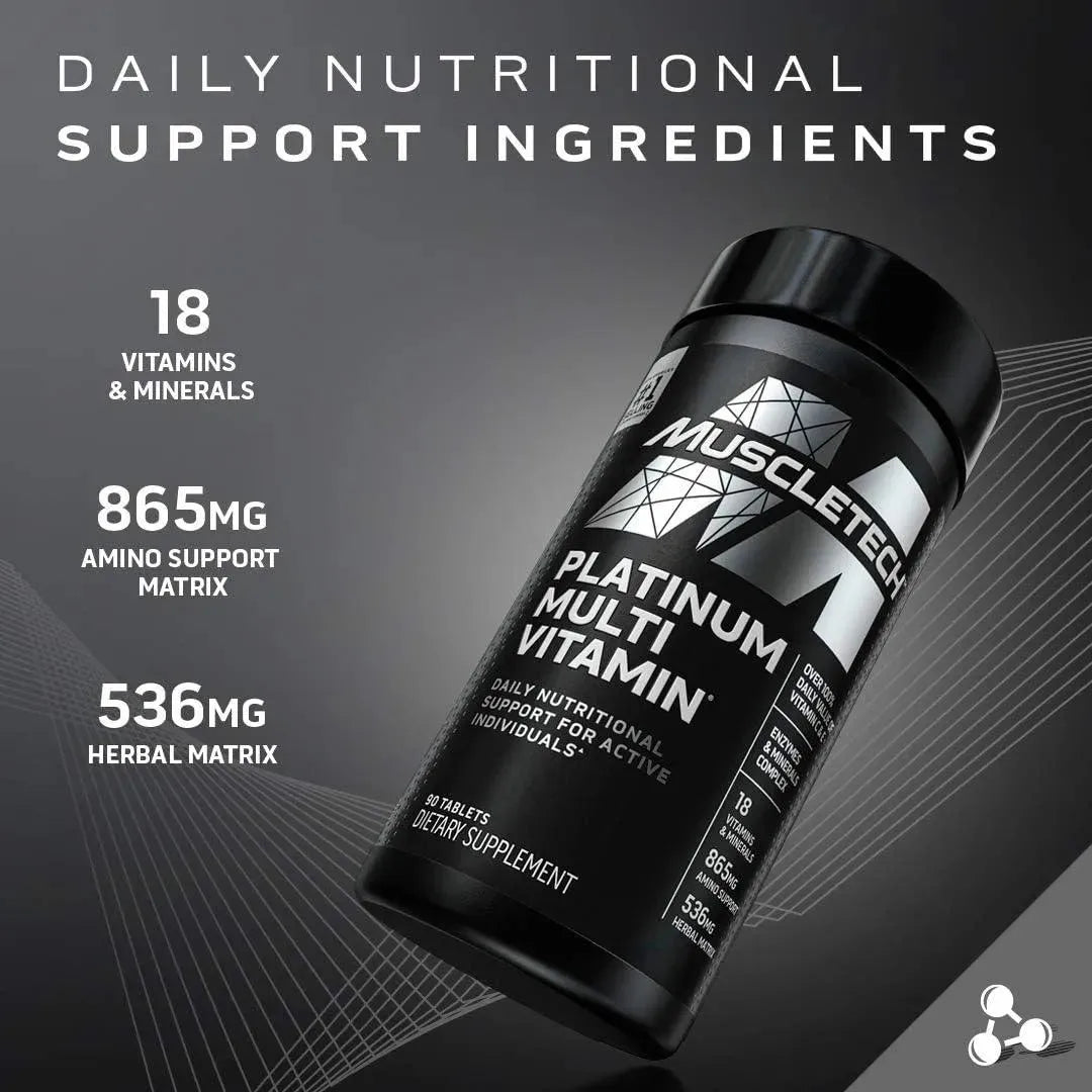 MUSCLETECH - MuscleTech Multivitamin 180 Tabletas - The Red Vitamin MX - Suplementos Alimenticios - {{ shop.shopifyCountryName }}
