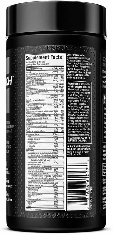 MUSCLETECH - MuscleTech Platinum Multivitamin 90 Tabletas - The Red Vitamin MX - Suplementos Alimenticios - {{ shop.shopifyCountryName }}