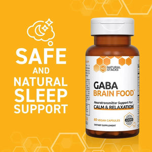 NATURAL STACKS - NATURAL STACKS GABA Supplement w/L-Citrulline & Grape Seed Extract 60 Capsulas - The Red Vitamin MX - Suplementos Alimenticios - {{ shop.shopifyCountryName }}