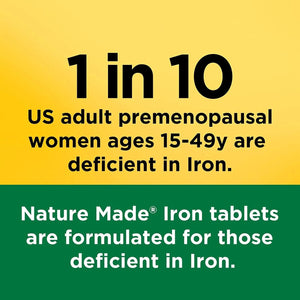 NATURE MADE - Nature Made Calcium, Vitamin C Iron 65Mg. 180 Tabletas - The Red Vitamin MX - Suplementos Alimenticios - {{ shop.shopifyCountryName }}