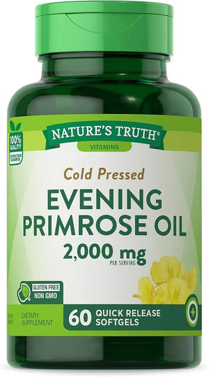 NATURE'S TRUTH - Nature's Truth Cold Pressed Evening Primrose Oil 1000Mg. 60 Capsulas Blandas - The Red Vitamin MX - Suplementos Alimenticios - {{ shop.shopifyCountryName }}