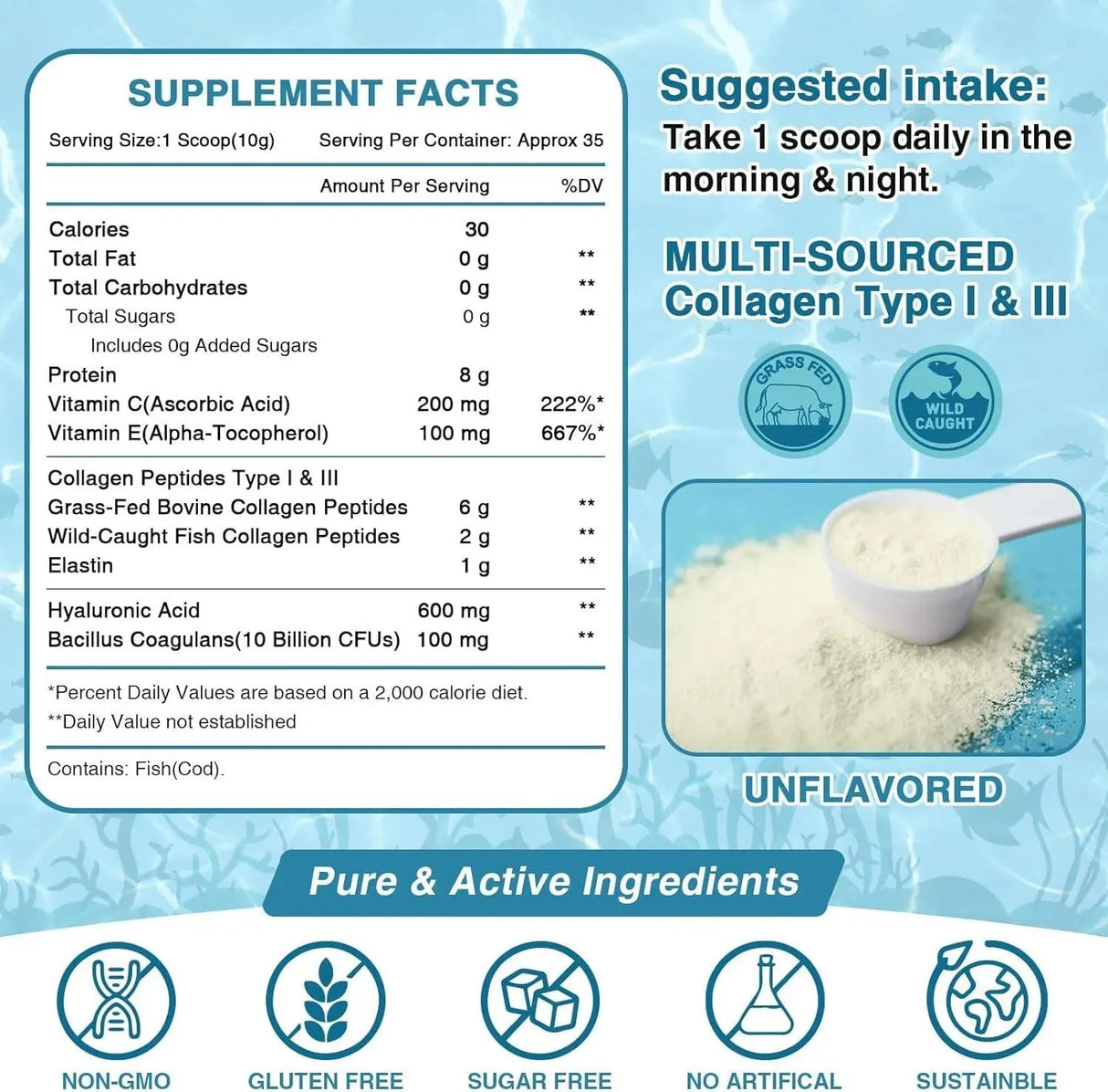 NATURE TARGET - Nature Target Marine Collagen Peptides Powder 350Gr. - The Red Vitamin MX - Suplementos Alimenticios - {{ shop.shopifyCountryName }}