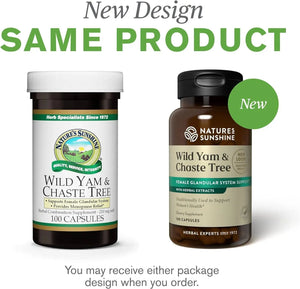 NATURES SUNSHINE - Nature's Sunshine Products Wild Yam & Chaste Tree 100 Capsulas - The Red Vitamin MX - Suplementos Alimenticios - {{ shop.shopifyCountryName }}