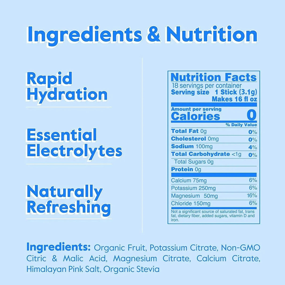 NECTAR - Nectar Hydration Packets Electrolytes Powder Variety Pack 18 Paquetes - The Red Vitamin MX - Suplementos Alimenticios - {{ shop.shopifyCountryName }}