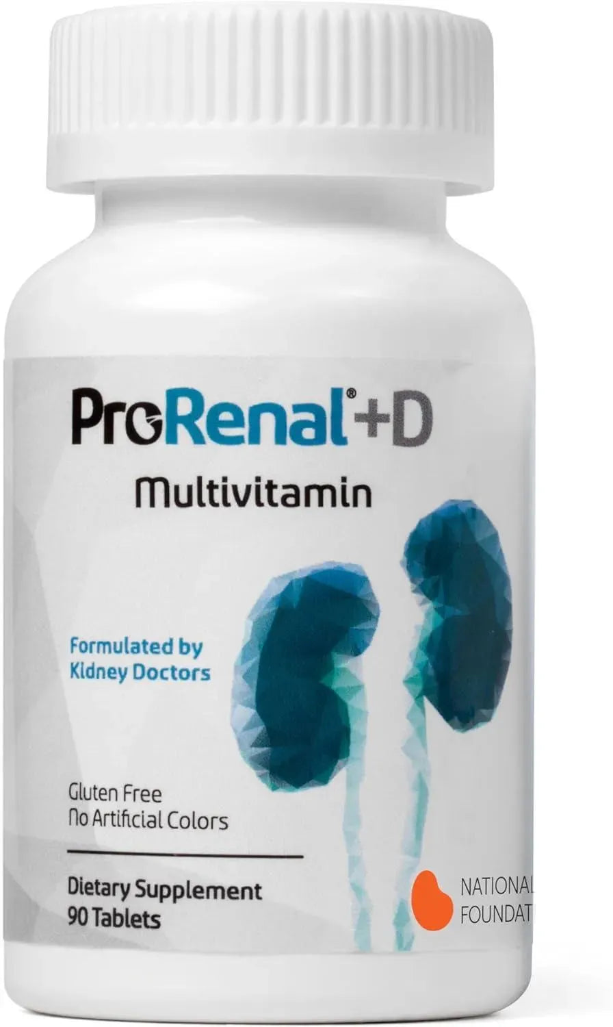 ProRenal+D Kidney Multivitamins 90 Tabletas The Red Vitamin MX