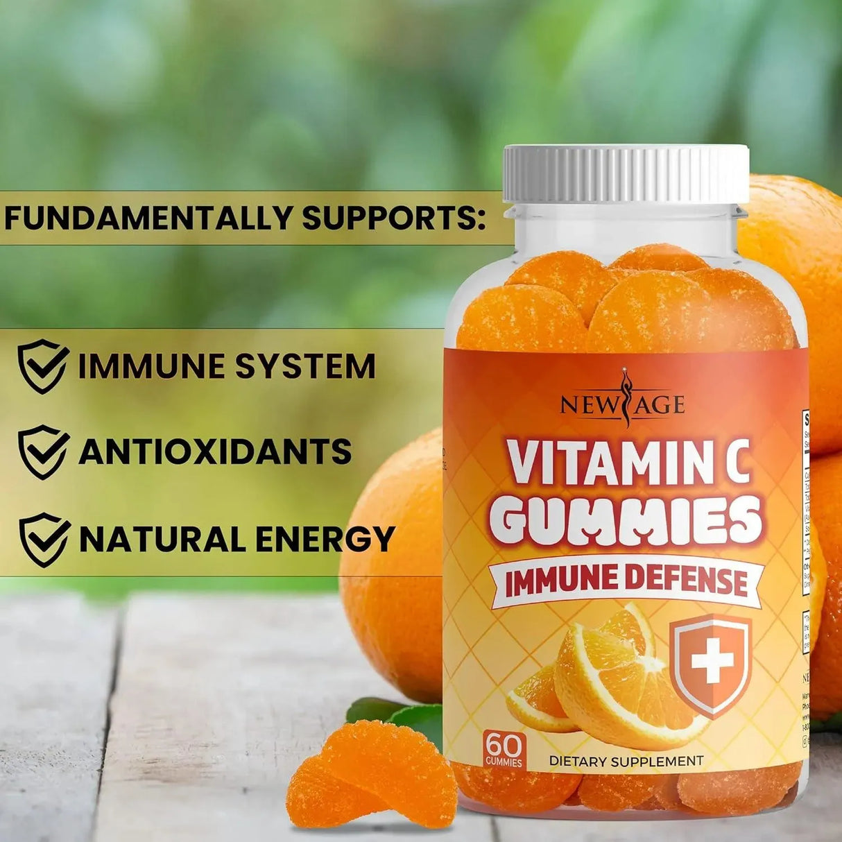 NEW AGE - NEW AGE Vitamin C Gummies 60 Gomitas - The Red Vitamin MX - Suplementos Alimenticios - {{ shop.shopifyCountryName }}