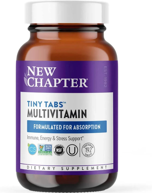 NEW CHAPTER - New Chapter Tiny Tabs Multivitamin 192 Tabletas - The Red Vitamin MX - Suplementos Alimenticios - {{ shop.shopifyCountryName }}