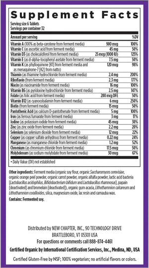 NEW CHAPTER - New Chapter Tiny Tabs Multivitamin 192 Tabletas - The Red Vitamin MX - Suplementos Alimenticios - {{ shop.shopifyCountryName }}