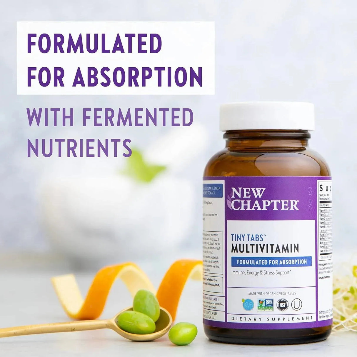 NEW CHAPTER - New Chapter Tiny Tabs Multivitamin 192 Tabletas - The Red Vitamin MX - Suplementos Alimenticios - {{ shop.shopifyCountryName }}