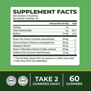 NOBI NUTRITION - Nobi Nutrition Green Tea Fat Burner Gummies 60 Gomitas - The Red Vitamin MX - Suplementos Alimenticios - {{ shop.shopifyCountryName }}