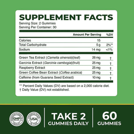 NOBI NUTRITION - Nobi Nutrition Green Tea Fat Burner Gummies 60 Gomitas - The Red Vitamin MX - Suplementos Alimenticios - {{ shop.shopifyCountryName }}