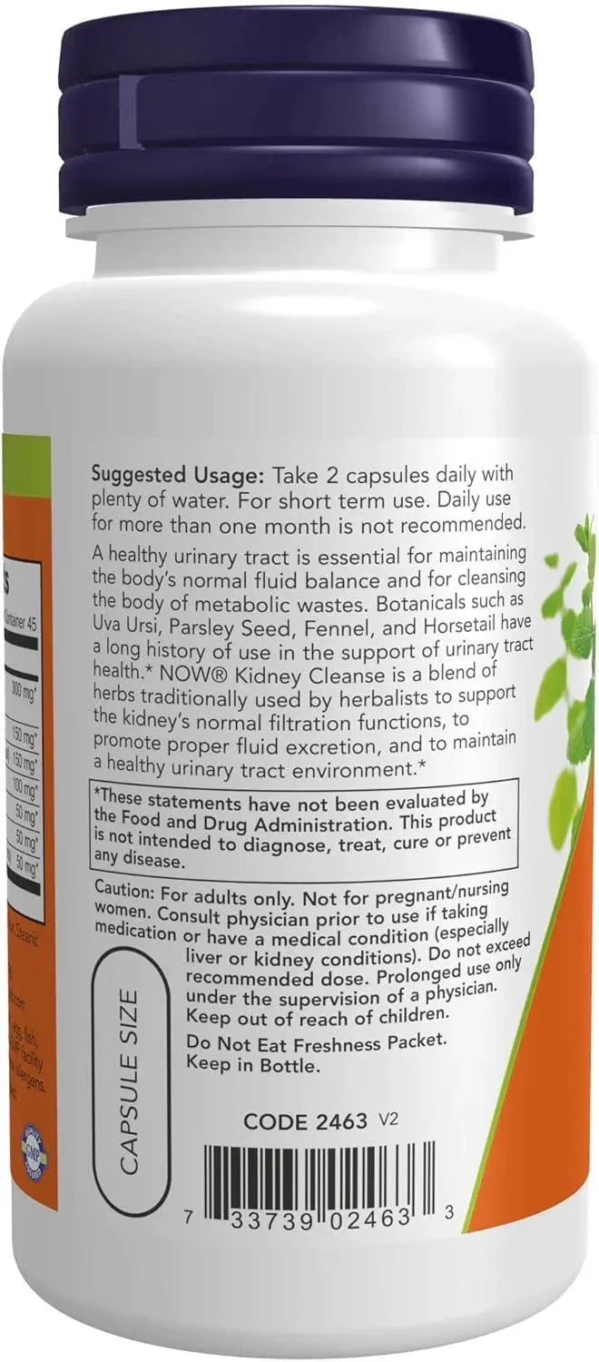 NOW SUPPLEMENTS - NOW Supplements Kidney Cleanse 90 Capsulas - The Red Vitamin MX - Suplementos Alimenticios - {{ shop.shopifyCountryName }}