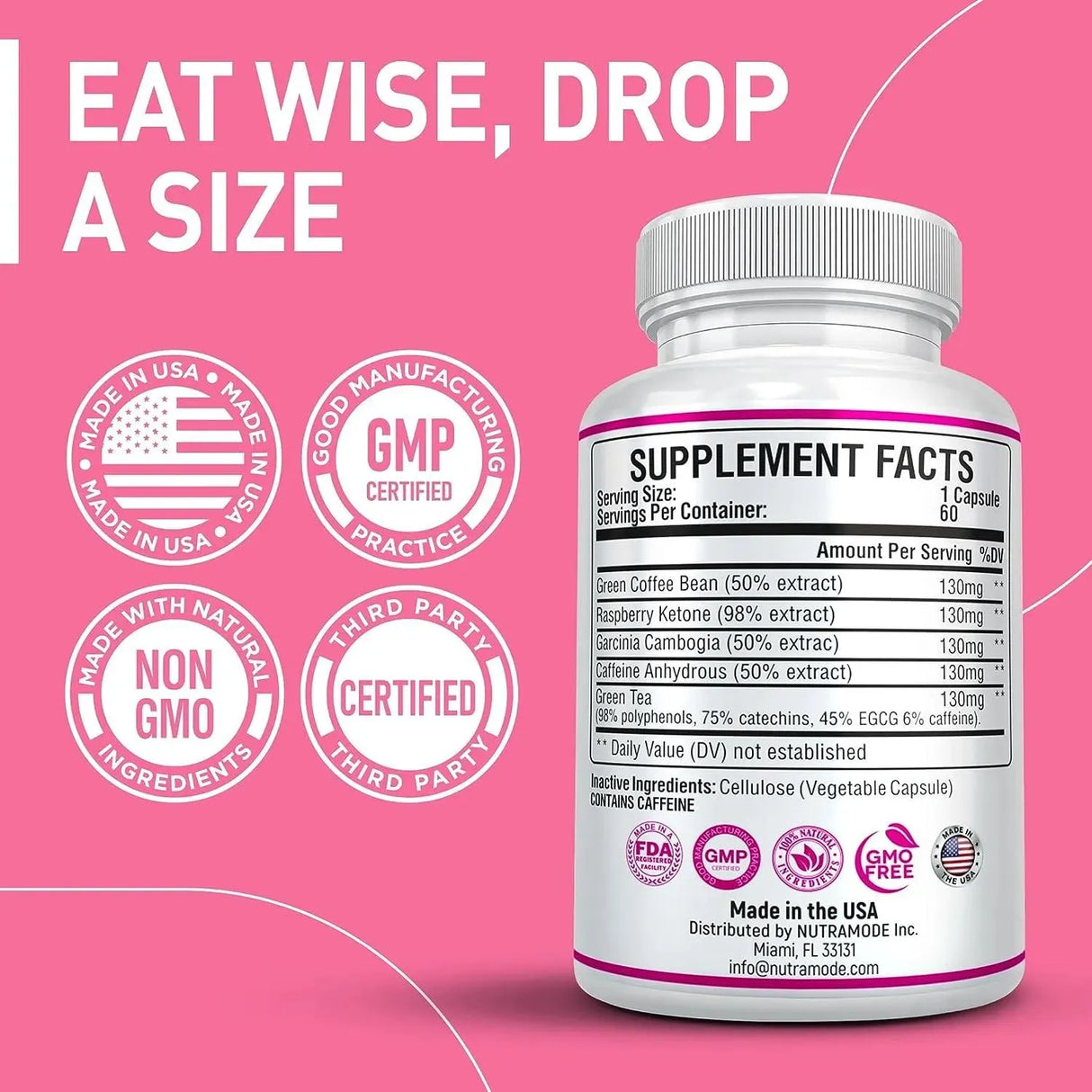 NUTRA MODE - Nutra Mode Natural Weight Loss Pills for Women 60 Capsulas - The Red Vitamin MX - Suplementos Alimenticios - {{ shop.shopifyCountryName }}