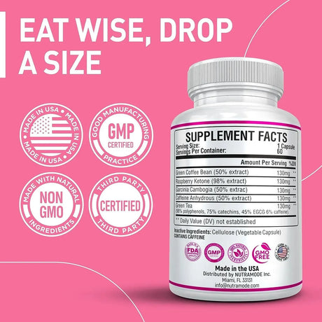 NUTRA MODE - Nutra Mode Natural Weight Loss Pills for Women 60 Capsulas - The Red Vitamin MX - Suplementos Alimenticios - {{ shop.shopifyCountryName }}