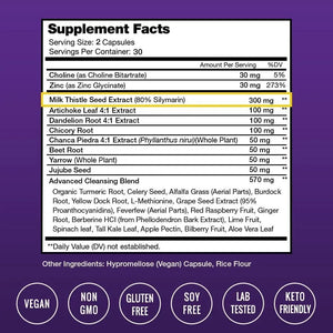 NUTRACHAMPS - NutraChamps Liver Cleanse Detox & Repair Formula 60 Capsulas - The Red Vitamin MX - Suplementos Alimenticios - {{ shop.shopifyCountryName }}