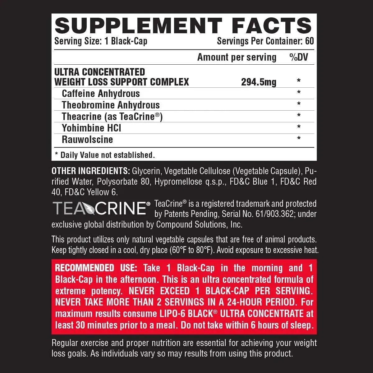 NUTREX RESEARCH - Nutrex Research Lipo-6 Black Ultra Concentrate 60 Capsulas - The Red Vitamin MX - Suplementos Alimenticios - {{ shop.shopifyCountryName }}