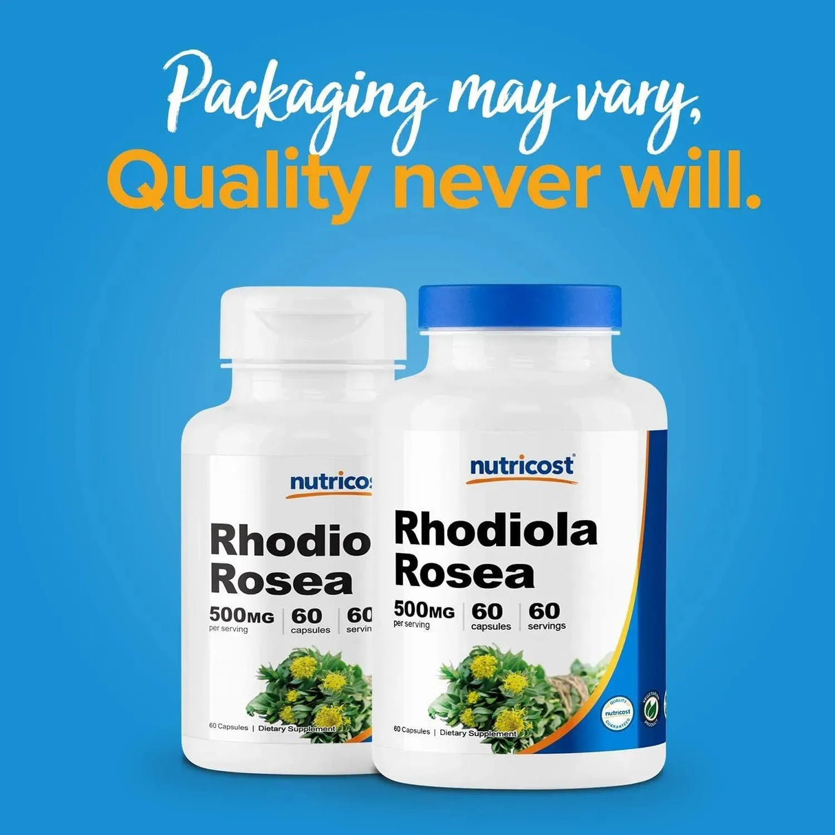 NUTRICOST - Nutricost Rhodiola Rosea 500Mg. 60 Capsulas - The Red Vitamin MX - Suplementos Alimenticios - {{ shop.shopifyCountryName }}
