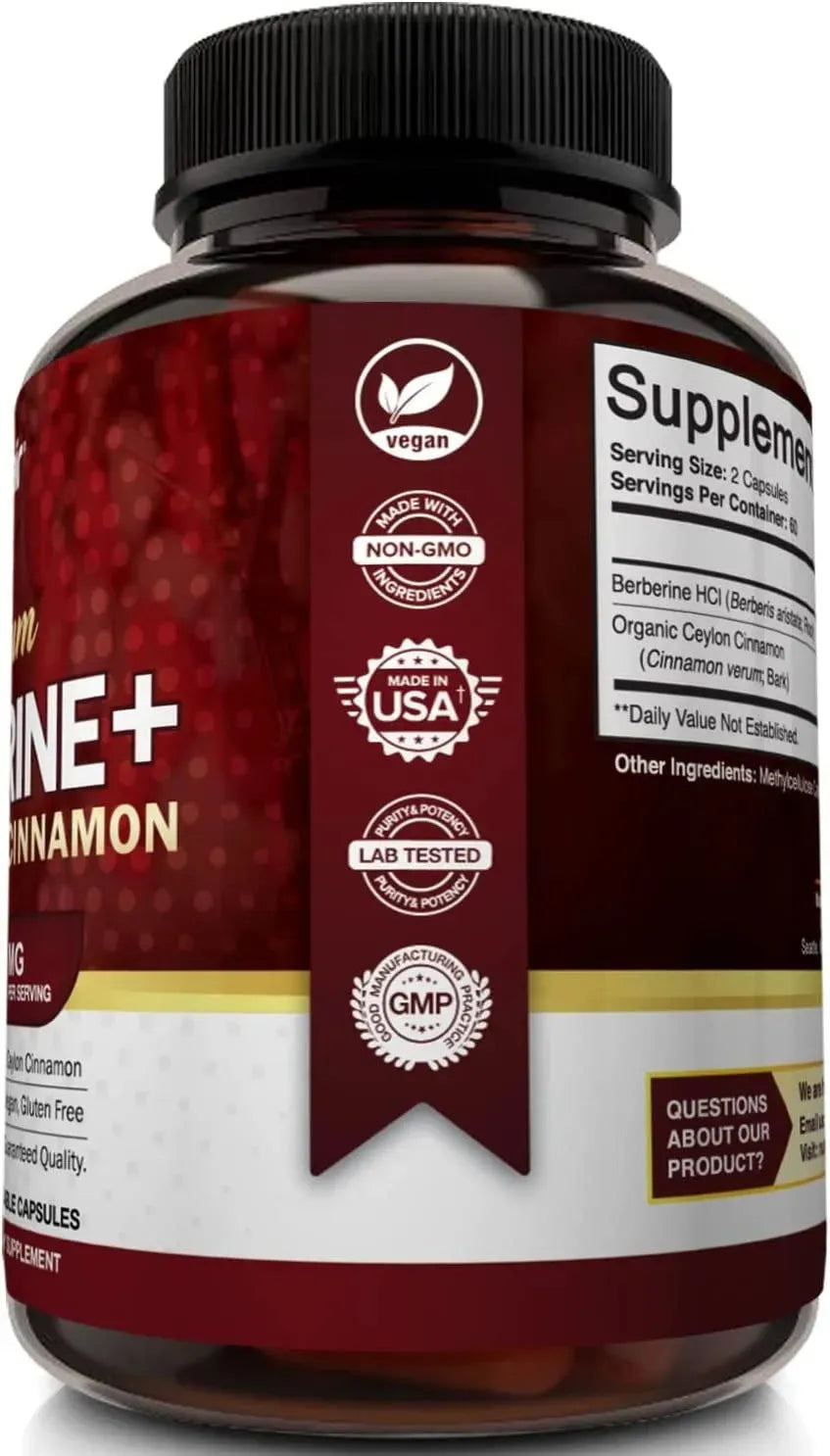 NUTRIFLAIR - NutriFlair Premium Berberine HCL 1200Mg. 120 Capsulas - The Red Vitamin MX - Suplementos Alimenticios - {{ shop.shopifyCountryName }}
