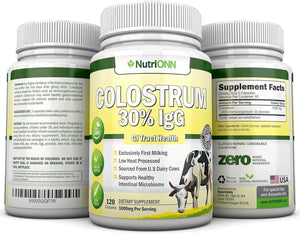NUTRIONN - NutriONN Colostrum 1000Mg. 120 Capsulas - The Red Vitamin MX - Suplementos Alimenticios - {{ shop.shopifyCountryName }}