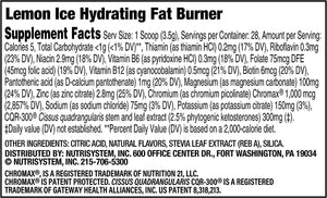 NUTRISYSTEM - Nutrisystem Hydrating Fat Burner Lemon Ice 28 Servicios 98Gr. - The Red Vitamin MX - Suplementos Alimenticios - {{ shop.shopifyCountryName }}